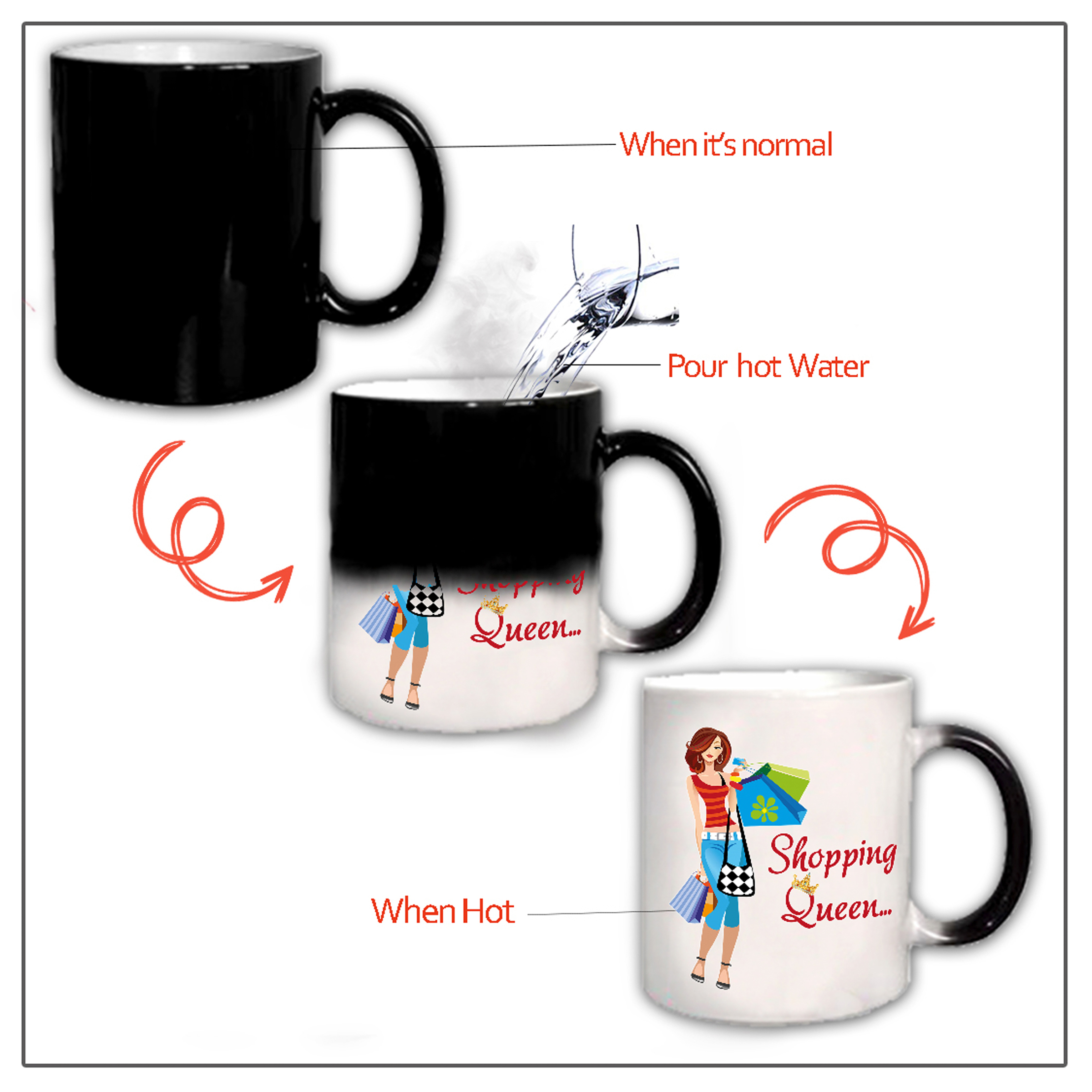 Customized Ceramic Magic Mug - Image 7