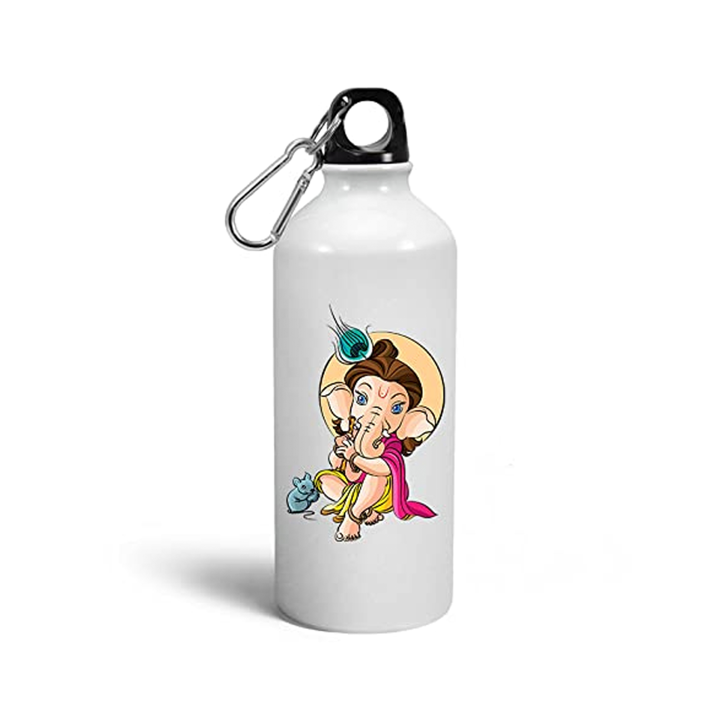 Customized Sipper Water Bottle (750ML - White) - Image 2
